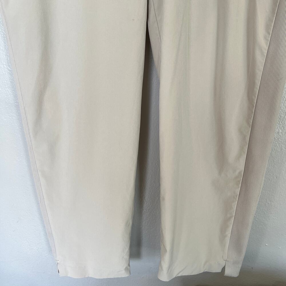 Athleta Brooklyn Mid Rise Ankle Pants Women's Size 14 Abalone Cropped Tapered - Picture 6 of 13